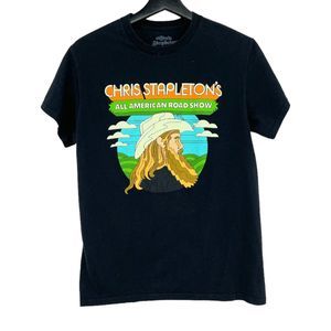 Chris Stapelton T-shirt small womens All American Road Show 2022 tour shirt
